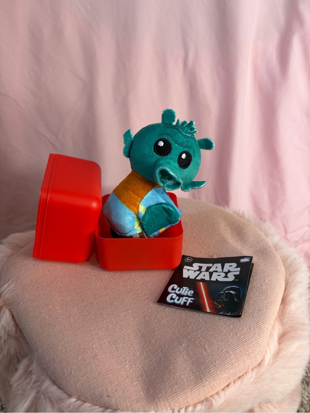 Star Wars Cutie Cuff Greedo plush NWOT